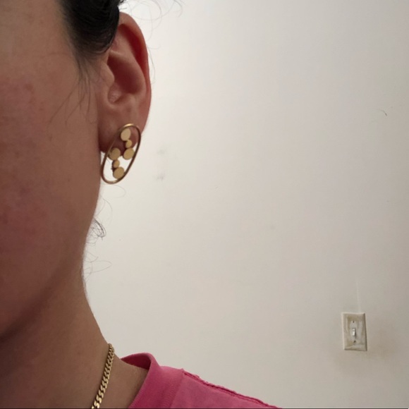 Winard Gold Filled Modernist Pin/Earring/Charm - Picture 7 of 10